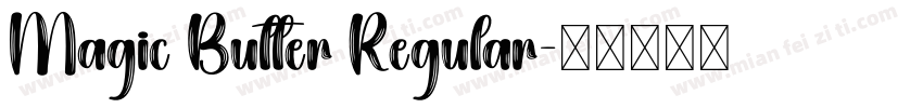 Magic Butter Regular字体转换